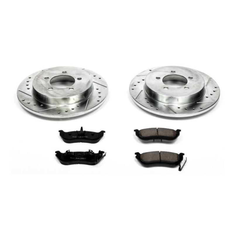 PowerStop K1929 fits Ford 06-10 Explorer Rear Z23 Evolution Sport Brake Kit