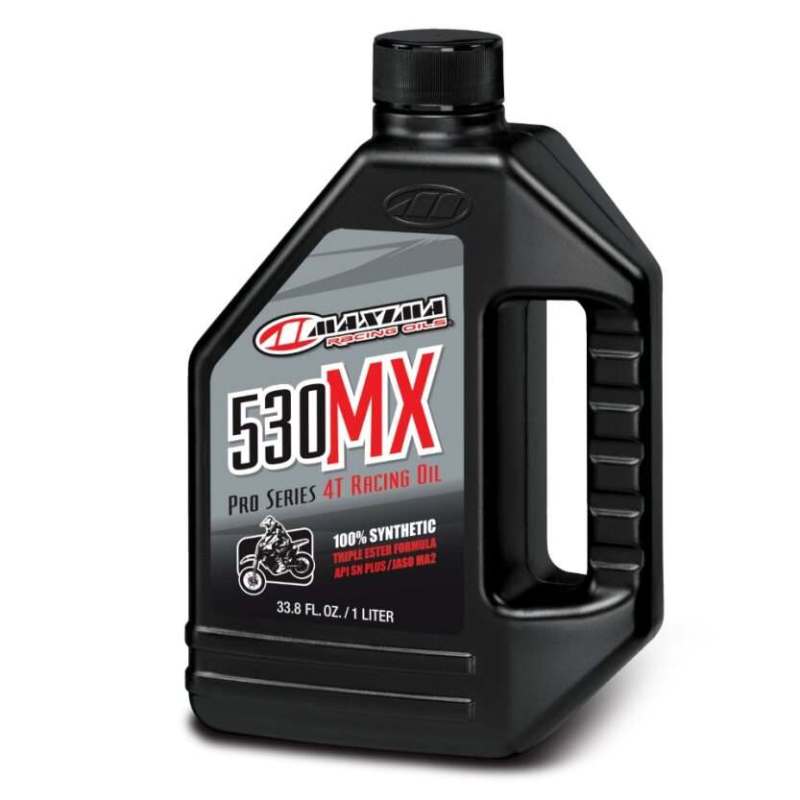 Maxima 90901 530MX 100% Synthetic 4T Racing Engine Oil - MX / Offroad - 1 Liter