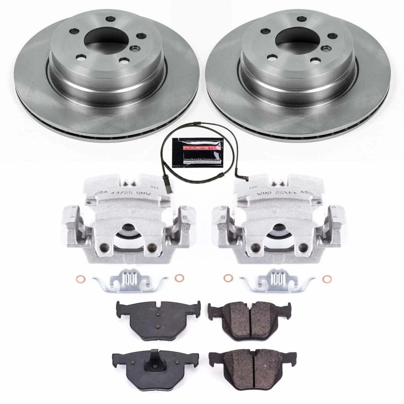 PowerStop KCOE5984 fits BMW 07-15 X5 Rear Autospecialty Brake Kit w/Calipers