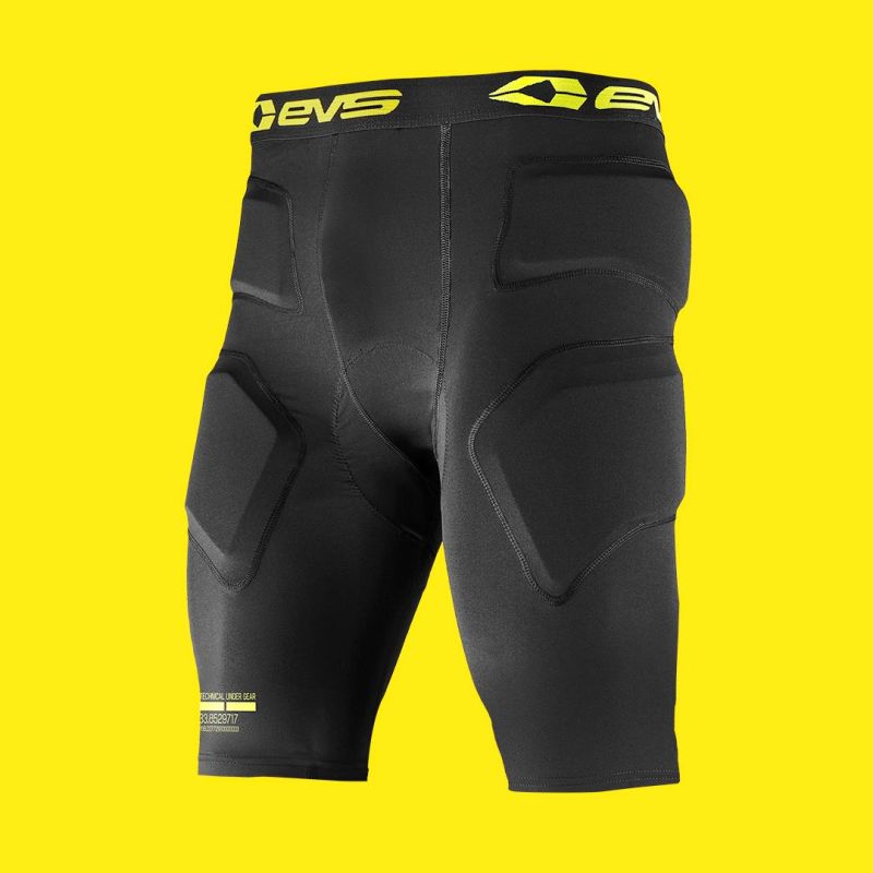 EVS TUGBOTIMP-BK-M Tug Impact Short Black - Medium