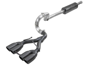 AFE 49-38071-B Series 2.5in. 304 SS C/B Exhaust System 2018 fits Jeep Wrangler
