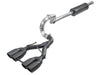 AFE 49-38071-B Series 2.5in. 304 SS C/B Exhaust System 2018 fits Jeep Wrangler