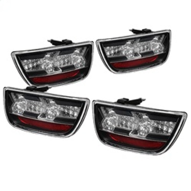 Spyder 5032188 fits Chevy 10-13 Camaro LED Tail Lights Black ALT-YD-CCAM2010-LE