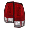 Spyder 5084453 fits Ford 97-03 F150 Stylsd. F250 V3 Light Bar LED Tail Lights -