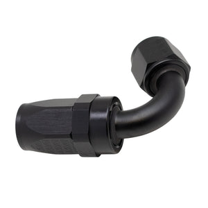 DeatschWerks 6-02-0823-B 8 AN Female Flare Swivel 120-Degree Hose End CPE - Ano