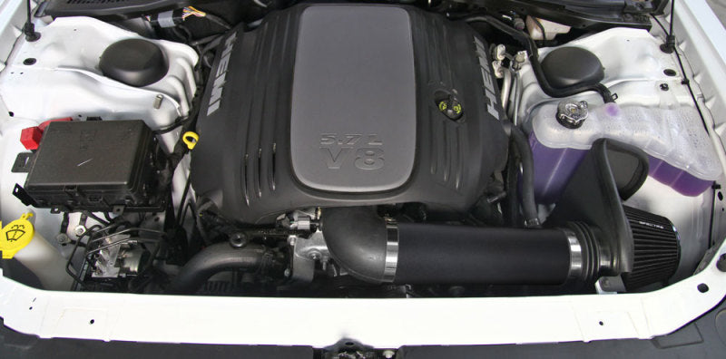 Spectre 90360K 11-19 fits Dodge Challenger/Charger 5.7L V8 Air Intake Kit - Blk w/Black Filter