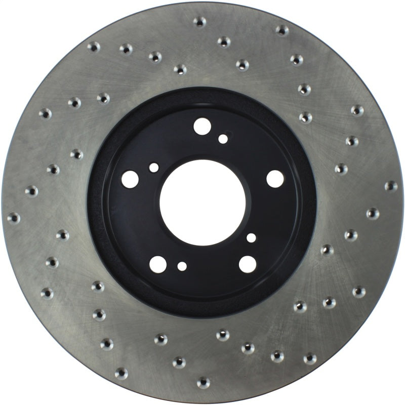 Stoptech 128.40036CR 06-18 Honda Civic Cryo Drilled Sport Right Front Rotor