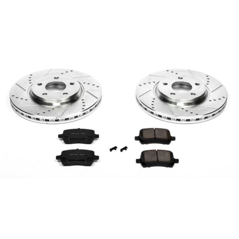 PowerStop K1614 2007 fits Chevrolet Cobalt Front Z23 Evolution Sport Brake Kit