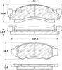 Stoptech 305.0375 Street Select Brake Pads - Front