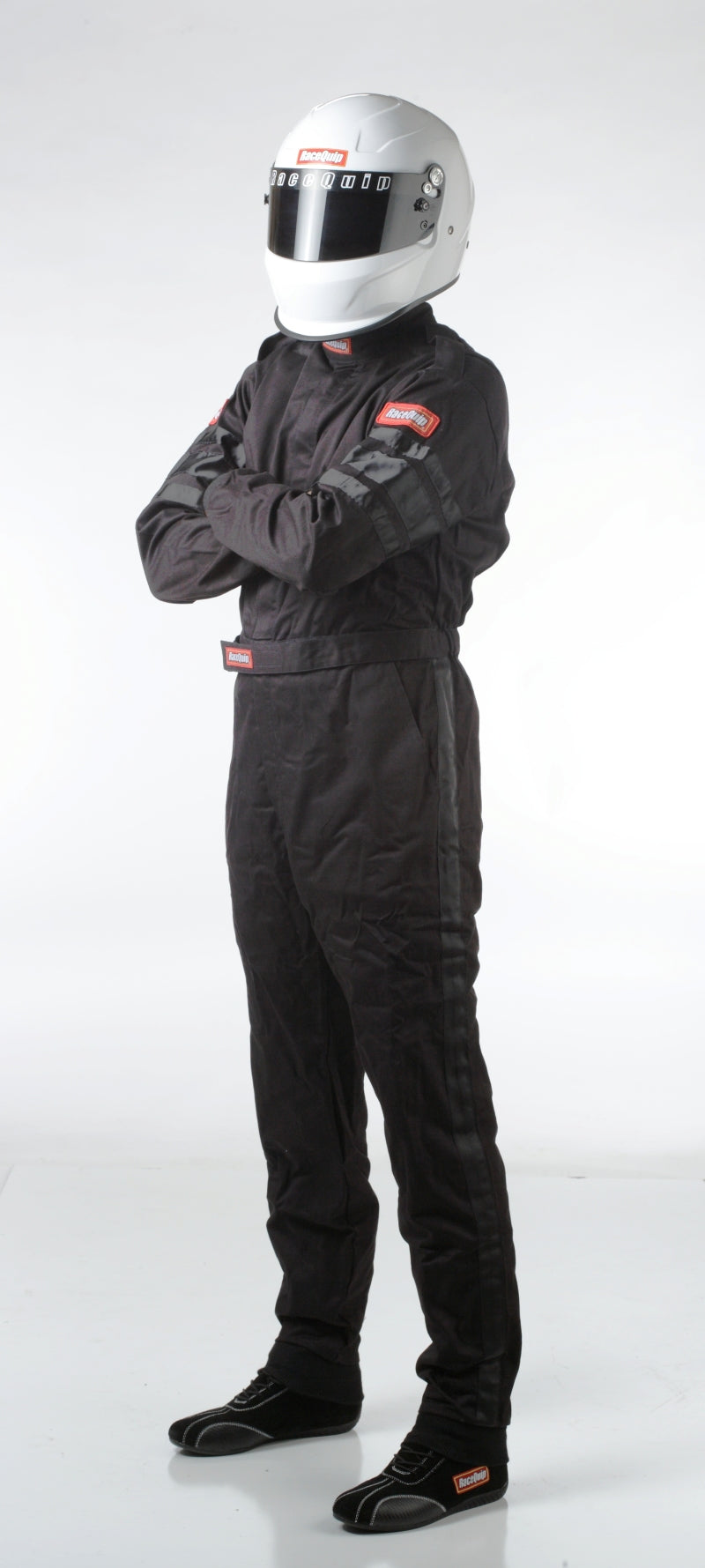 Racequip 110002 Black SFI-1 1-L Suit - Small
