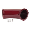 Wehrli WCF100342-RED fits Chevrolet 01-04 6.6L LB7 Duramax 3.5in Intake Horn - WCFab Red