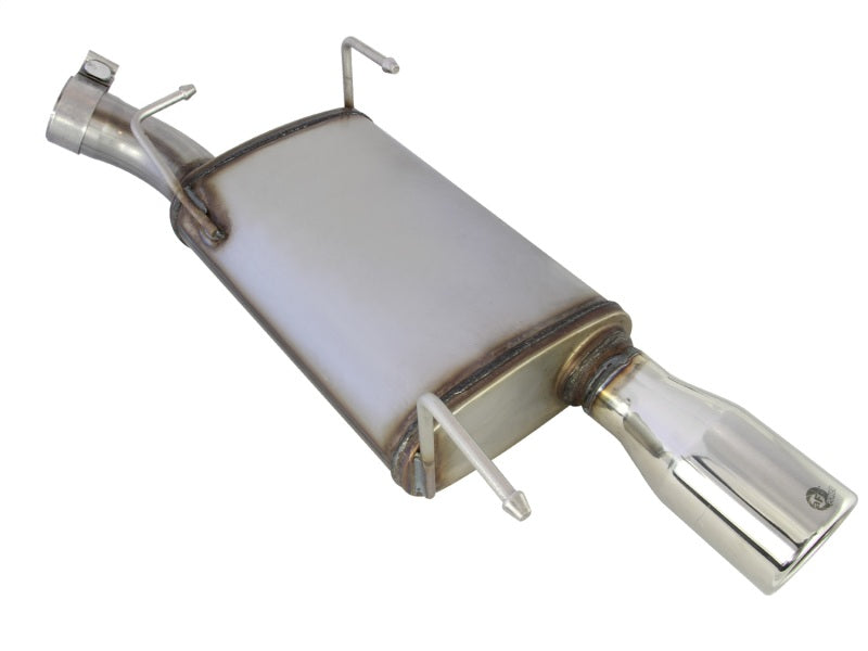 AFE 49-43048 ack Exhaust 2.5in 409SS w/Polished Tip 05-09 fits Ford Mustang V6