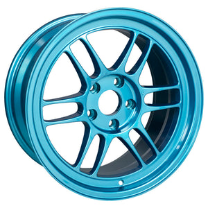 Enkei 3797906522EB RPF1 17x9 5x114.3 22mm Offset 73mm Bore Emerald Blue Wheel (MOQ 40)