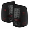SPYDER 5078124 fits Dodge Ram 1500 LED Tail Lights Incandescent- Blk Smoke