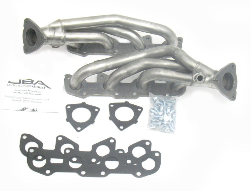 JBA 2010S fits Toyota 00-04 4.7L V8 1-1/2in Primary Raw 409SS Cat4Ward Header