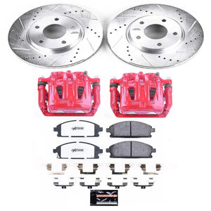 PowerStop KC150 36 fits Nissan Quest Front Z36 Truck & Tow Brake Kit w/Calipers