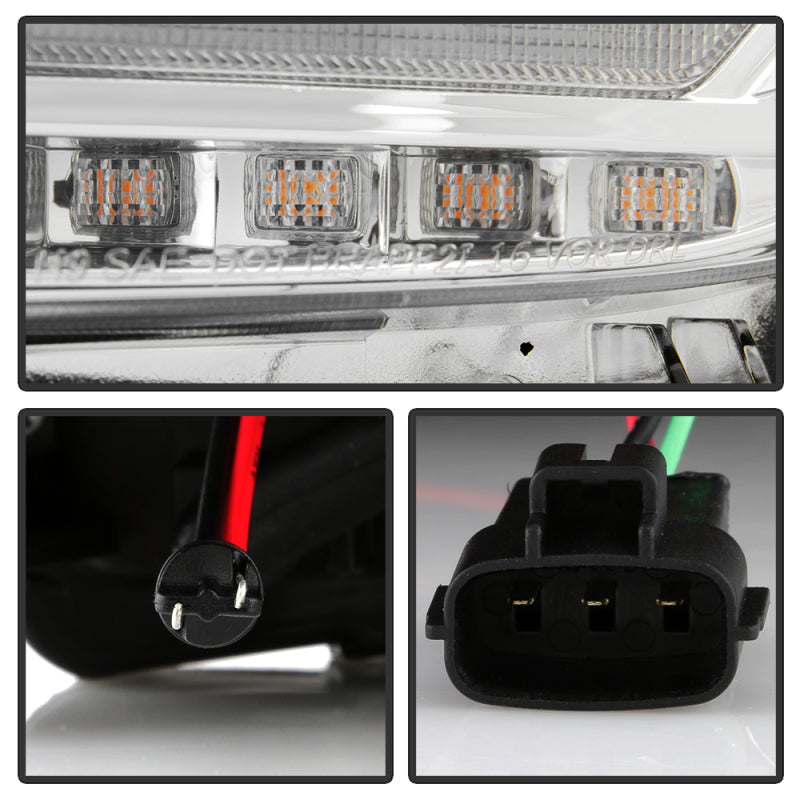 Spyder 5088369 fits Toyota 16-20 Tacoma Halogen Model Only High-Power LED Headl