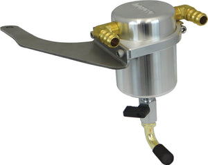 Moroso 85522 15-17 fits Ford Mustang GT Air/Oil Separator Catch Can - Large Body