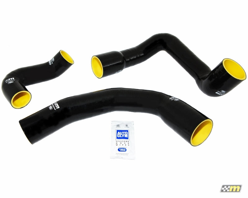 mountune 2363-BHK-BLK Silicone Boost Hose Kit Black 2014 Focus ST