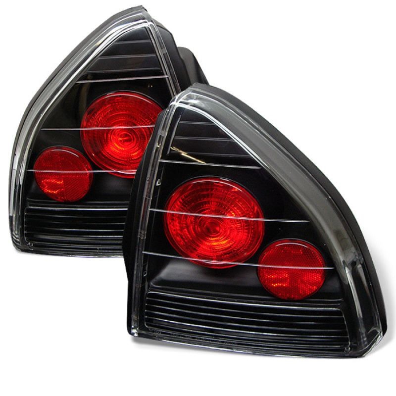 SPYDER 5005229 fits Honda Prelude 92-96 Euro Style Tail Lights Black