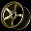 Advan YAQ1L50PBZP GT for fits Porsche 21x10.5 / +50 Offset / 5x130 / 71.8mm Bore / Racing Brass Gold