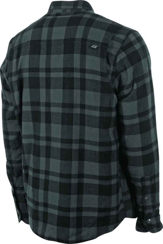 Speed and Strength 892272 Black 9 2.0 Moto Shirt Grey - Small