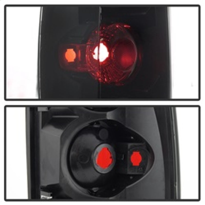 Spyder 5084378 fits Cadillac 02-06 Escalade Euro Tail Lights Black Smoke ALT-YD