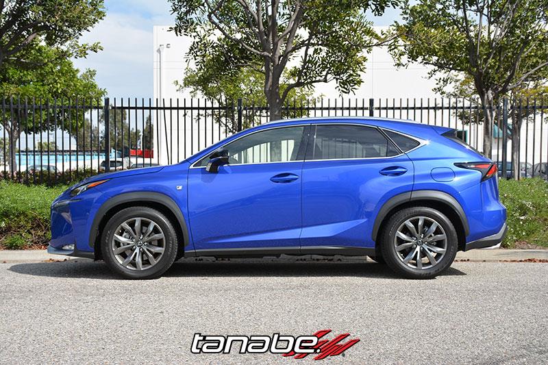 Tanabe TNF196 NF210 Springs 15-16 fits Lexus NX200T F-Sport FWD