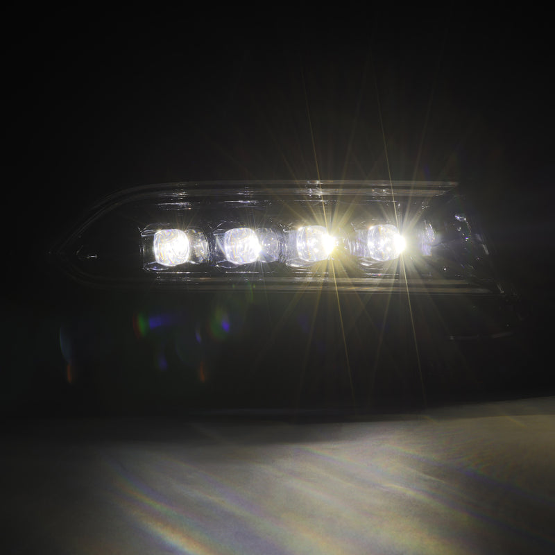 AlphaRex 880500 15-23 fits Dodge Charger NOVA LED Proj Headlights Alpha-Blk w