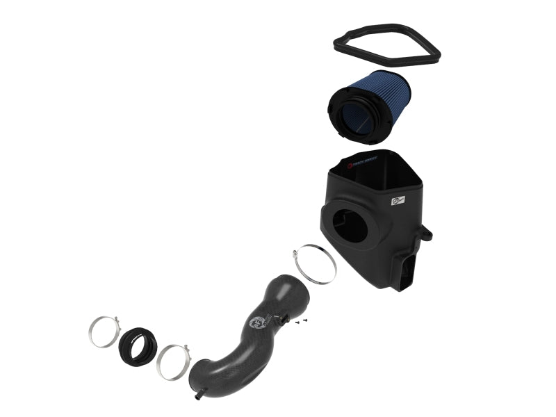 AFE 57-10015R fits GM Trucks 5.3L/6.2L Track Series Carbon Fiber Cold Air Intak