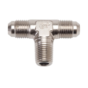 Russell 661061 Performance -3 AN to 1/8in NPT Flare to Pipe Tee Fitting