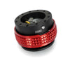 NRG SRK-210BK-RD SRK-210BK-RD Quick Release Kit - Pyramid Edition - Black Body