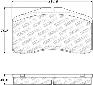 Stoptech 308.0594 Street Touring 92-98 Porsche 911 Front Brake Pads