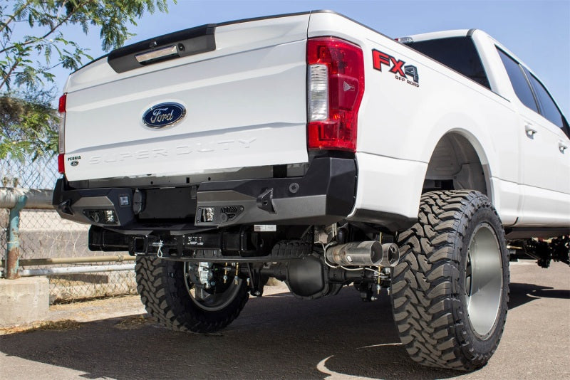 Addictive Desert Designs R161231280103 fits Ford 17-18 F-250 Raptor Stealth Fighter Rear Bumper w/ Backup Sensor Cutout