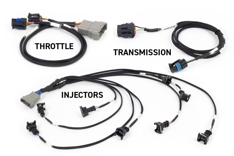 Haltech HT-220201 NEXUS Rebel LS Kit (Suits Gen III) Cable Throttle/EV1 Injectors/Manual Transmission