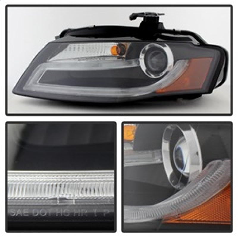 Spyder 5080752 fits Audi 09-12 A4 Projector Headlights Xenon/HID Model Only - D