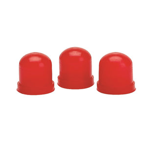 AutoMeter 3214 Autometer Red Light Bulb Boots Pack of 3