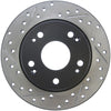 Stoptech 127.40055R 04-08 fits Acura TSX / 03-07 Honda Accord SportStop Slotted & Drilled Right Rear Rotor