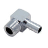 Spectre 5946 Fitting 90 Degree Barb NPT Threads (For 3/8in. Hose) - Chrome