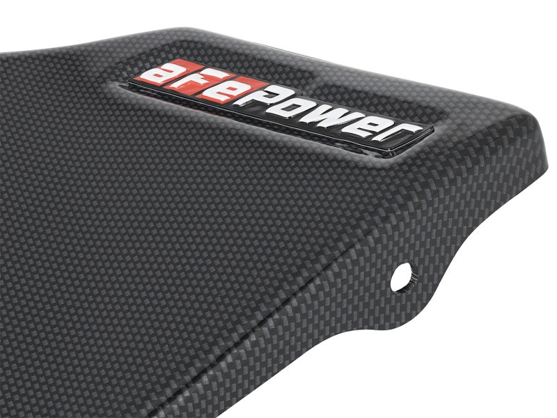 AFE 54-12868-C FORCE Stage-2 Intake System Carbon Fiber Cover 15-17 MINI Cooper