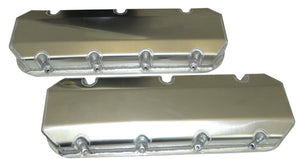 Moroso 68353 fits Chevrolet Big Block Valve Cover w/Billet Rail - Steel Inserts