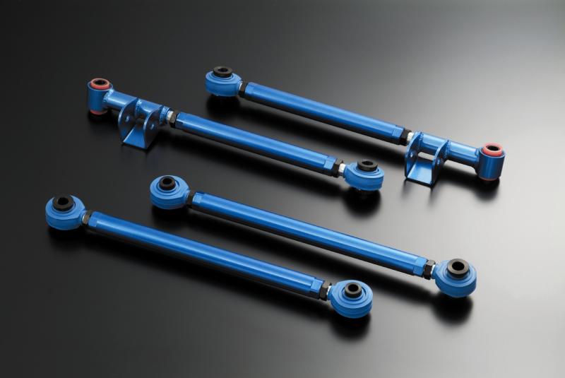 Cusco 666 474 LA Lateral link Kit-Rear Front Side adj. Pillowball ends WRX GD