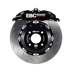 EBC BBK007BLK-1 Racing 15-17 fits Ford Fiesta (Mk7) Black Apollo-4 Calipers 300mm Rotors Front Big Brake Kit