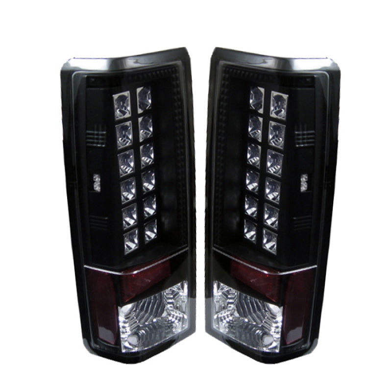 Spyder 5001023 fits Chevy 85-05 Astro/Safari LED Tail Lights Black ALT-YD-CAS85