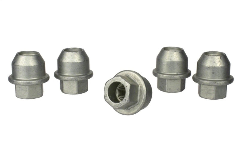 fits Ford 05-14 Racing M-1012-H Mustang 1/2in -20 Thread Cone Seat Open Lug Nut Kit (5 Lug Nuts)