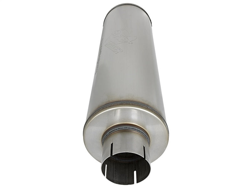 AFE 49M00024 orce-Xp 409 SS Muffler 3-1/2in ID Center/Center x 7in Dia x 24in L