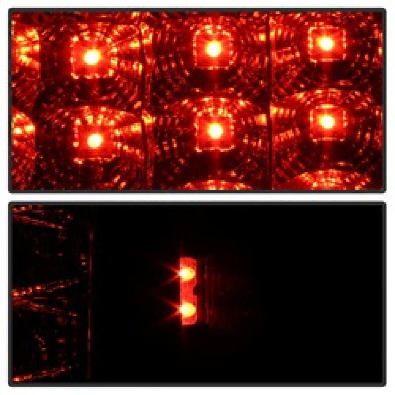 Spyder 5070197 fits Jeep 07-10 Grand Cherokee LED Tail Lights Black ALT-YD-JGC0