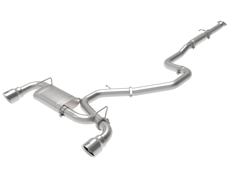 AFE 49-37010-P  Exhaust Cat-Back 19-20 fits Hyundai Veloster N 304SS Polished D