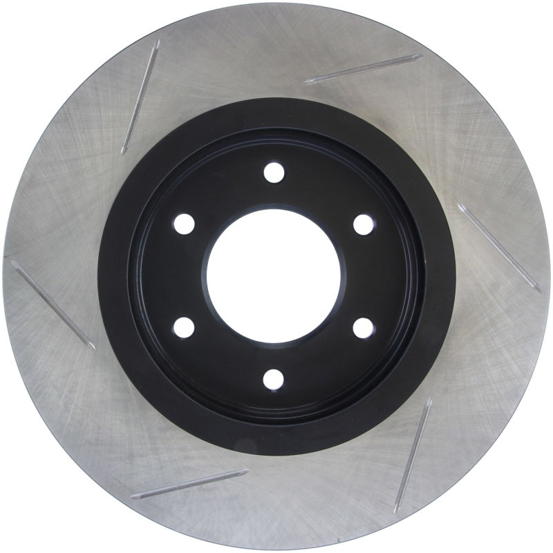 Stoptech 126.42099SL Power Slot 08-09 fits Infiniti QX4/QX56 / 07-09 Nissan Armada Left Front Slotted Rotor