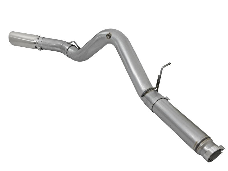 AFE 49-44081-P Bore HD 5in Exhausts DPF-Back SS w/ Pol Tips 16-17 fits GM Diese